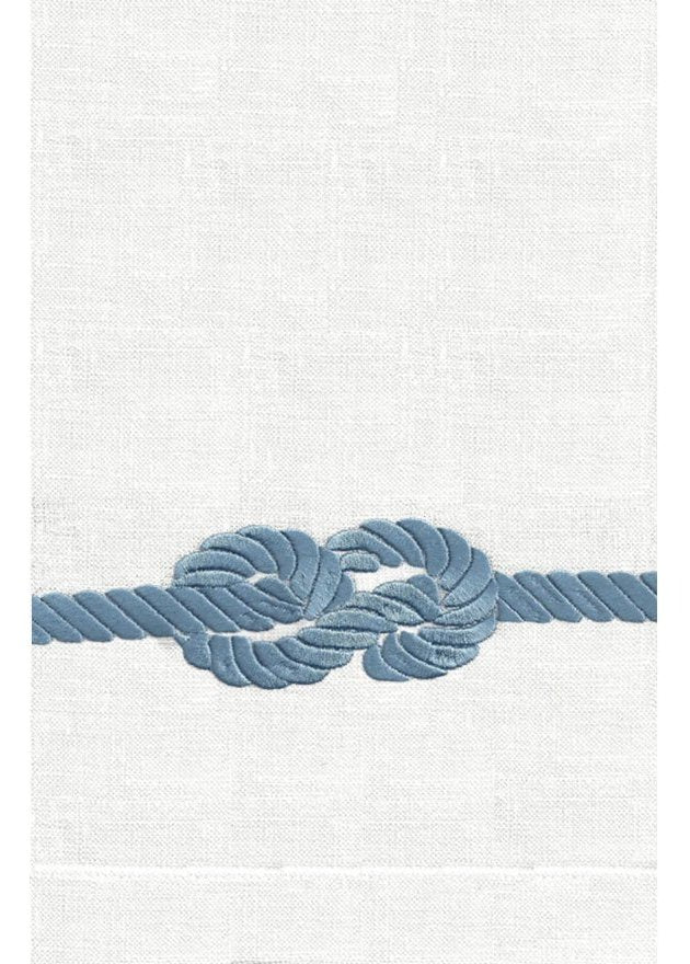 Nautical Knot Linen Hand Towels