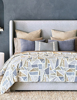 Lakeside Geometrics Luxury Bedding Collection