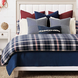 Newport Harbor Plaid Bedding Collection