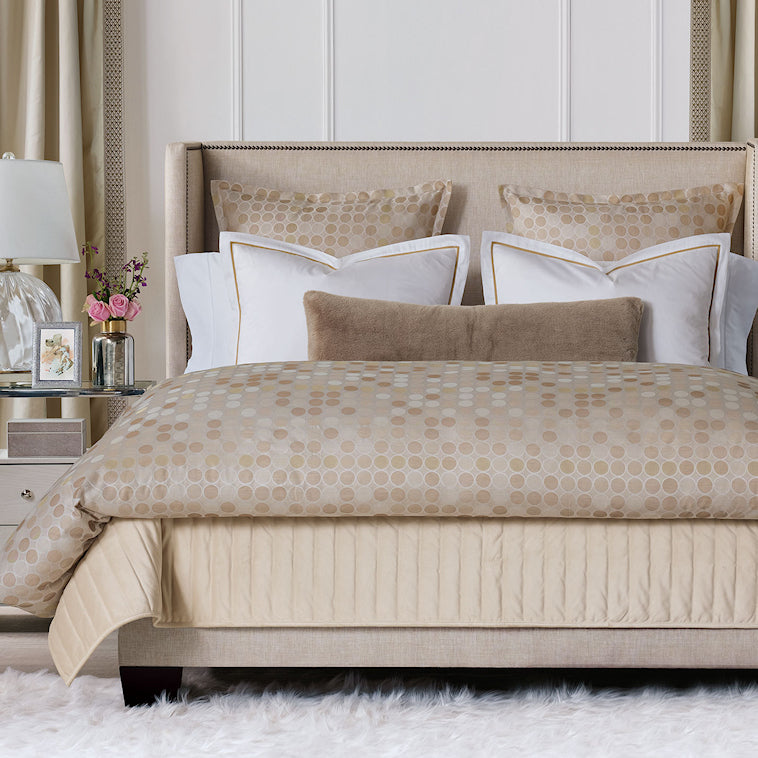 Champagne Sand Pebbles Bedding Collection