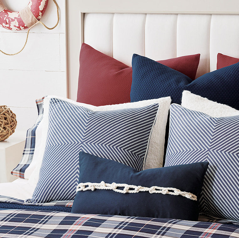 Newport Harbor Plaid Bedding Collection