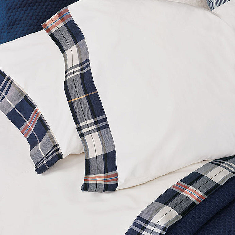 Newport Harbor Plaid Bedding Collection