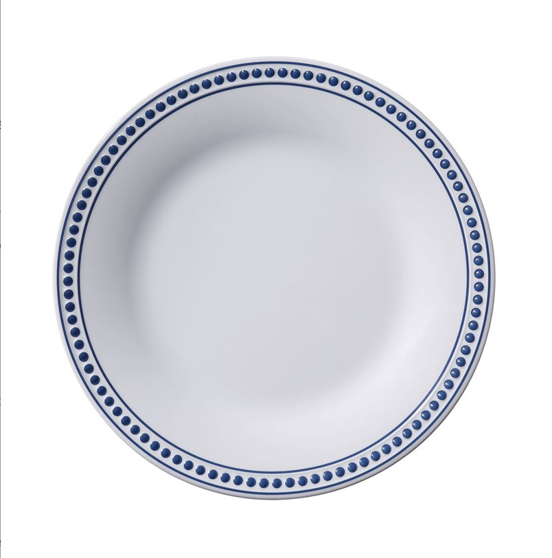 Newport Blue Elegant Melamine Dinnerware Set