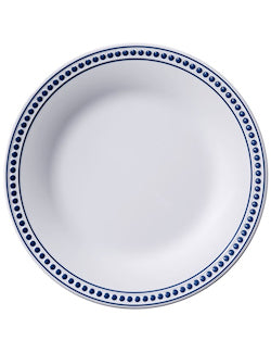 Newport Blue Elegant Melamine Dinnerware Set