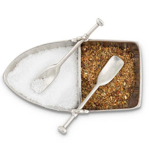 Miniature Rowboat Condiment/Spice Server