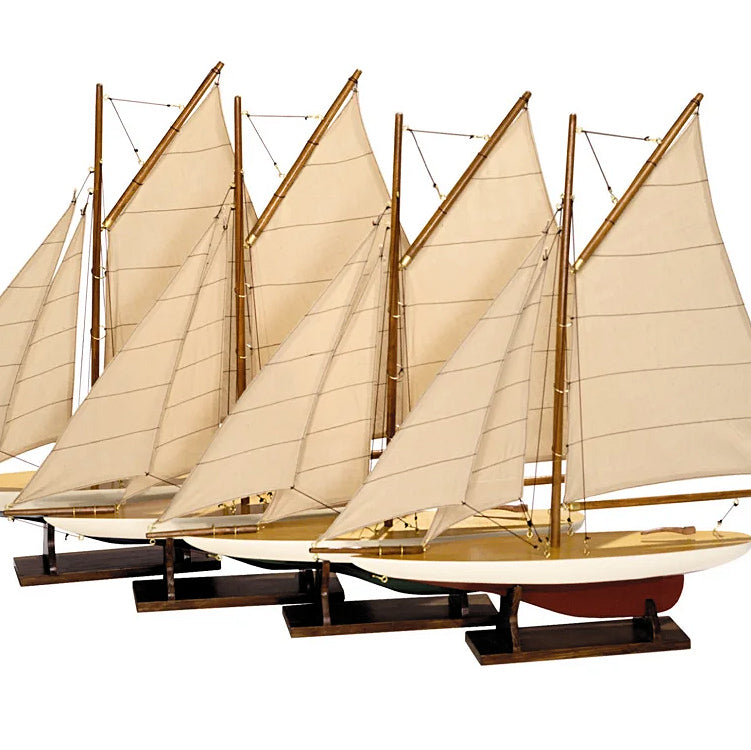 Replica Pond Yacht Model Set