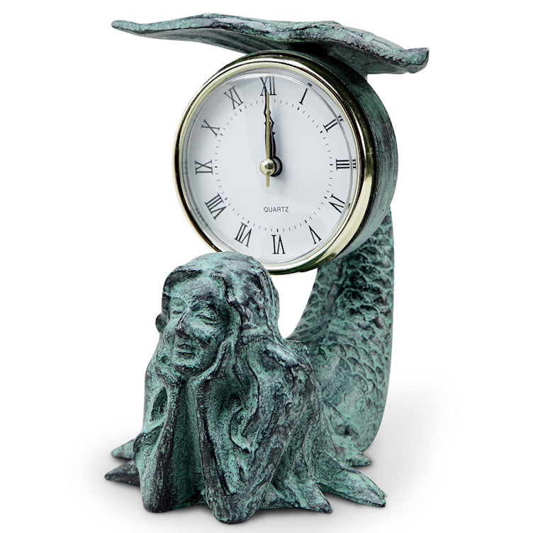 Mermaid Daydreams Table Clock