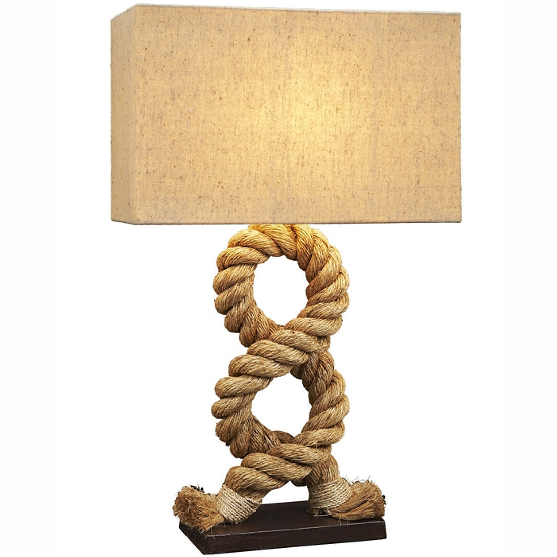 Dockline Figure Eight Table Lamp