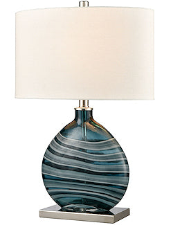 Tidal Bay Contemporary Coastal Table Lamp