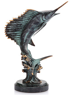 Bluewater Sailfish Tabletop Sculpture