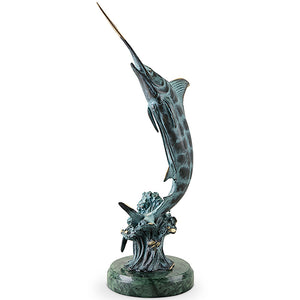 Bluewater Marlin Tabletop Sculpture