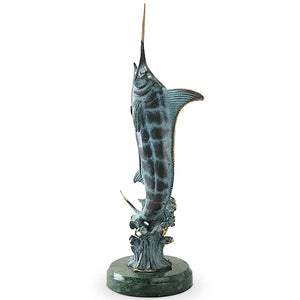 Bluewater Marlin Tabletop Sculpture