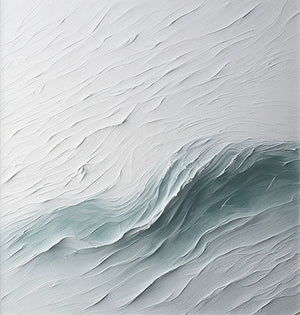 Coastal Abstracts: Blue Ocean Swells - Nautical Luxuries