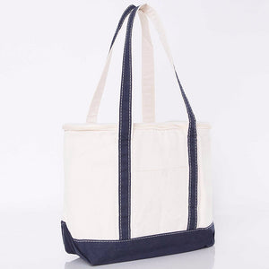 Classic Canvas Cooler Boat Tote