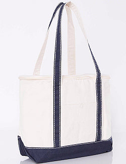 Classic Canvas Cooler Boat Tote