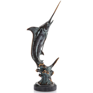 Bluewater Marlin Tabletop Sculpture