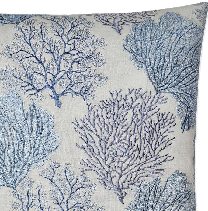 Contempo Indoor Pillows/Blue Coral Field