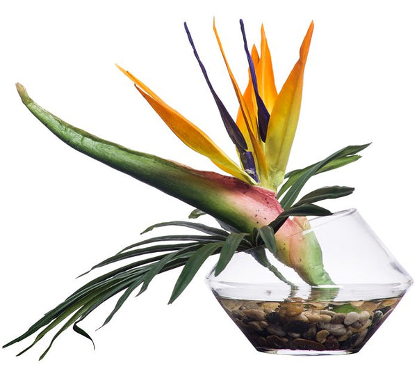 Bird of Paradise Stateroom Bouquet Yacht Silks Arrangement | Nautical ...