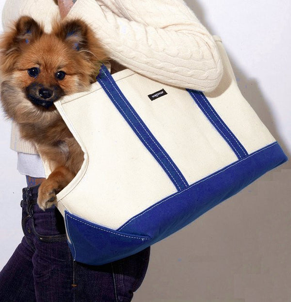 Medium-Weight Canvas Pet Tote