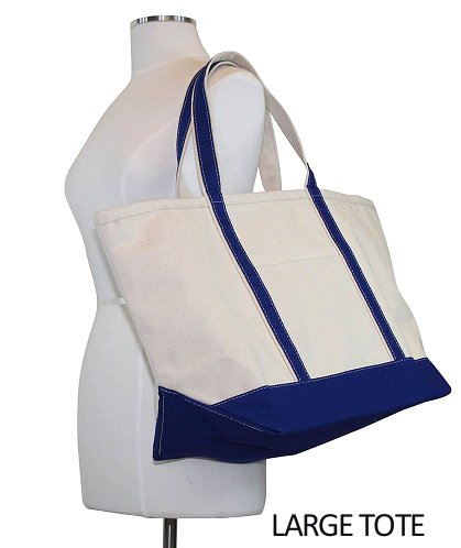 Large Canvas Boat Tote - Best of Everything
